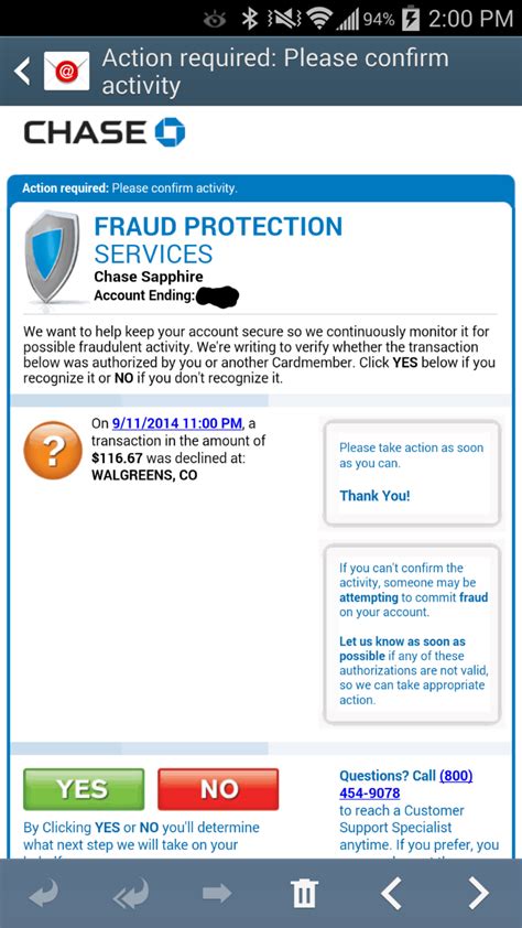 chase sapphire fraud protection.